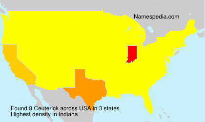 Surname Ceuterick in USA Surname Ceuterick in USA