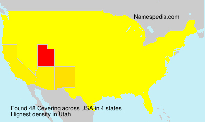 Surname Cevering in USA Surname Cevering in USA