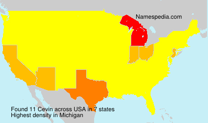 Surname Cevin in USA Surname Cevin in USA
