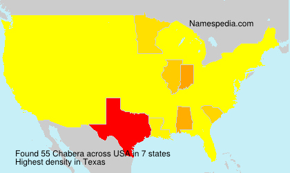 Surname Chabera in USA Surname Chabera in USA