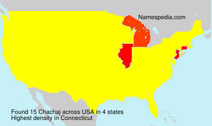 Surname Chachaj in USA Surname Chachaj in USA