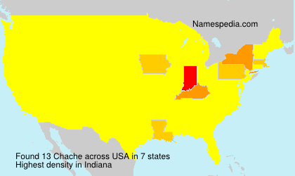Surname Chache in USA Surname Chache in USA