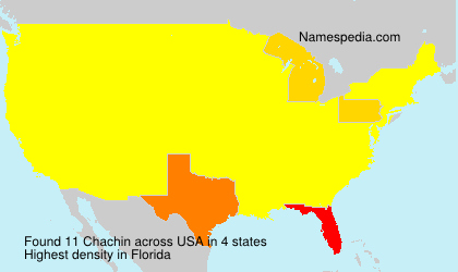 Surname Chachin in USA Surname Chachin in USA