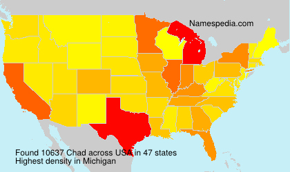 Surname Chad in USA Surname Chad in USA