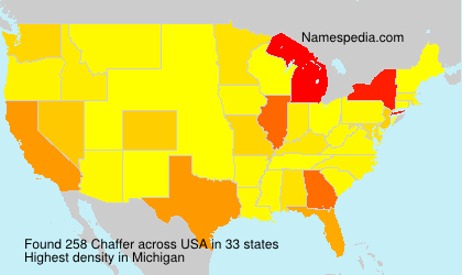Surname Chaffer in USA Surname Chaffer in USA