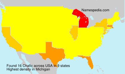 Surname Chafic in USA Surname Chafic in USA