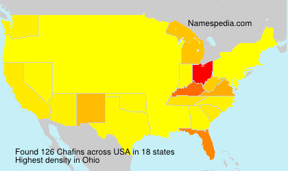 Surname Chafins in USA Surname Chafins in USA