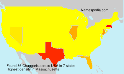 Surname Chaggaris in USA Surname Chaggaris in USA