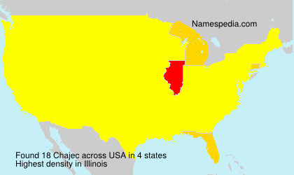 Surname Chajec in USA Surname Chajec in USA