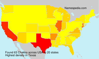Surname Chakka in USA Surname Chakka in USA