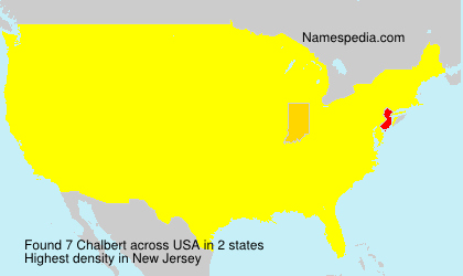 Surname Chalbert in USA Surname Chalbert in USA