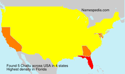 Surname Chaltu in USA Surname Chaltu in USA