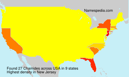 Surname Chamides in USA Surname Chamides in USA