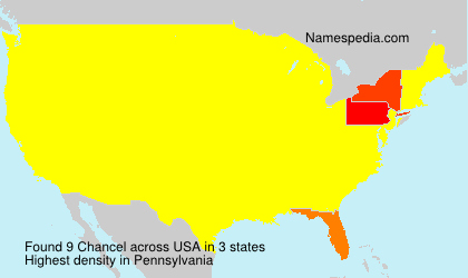Surname Chancel in USA Surname Chancel in USA