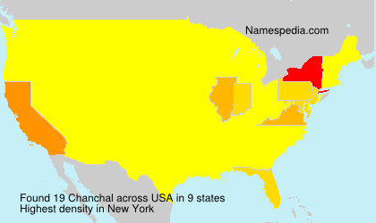 Surname Chanchal in USA Surname Chanchal in USA