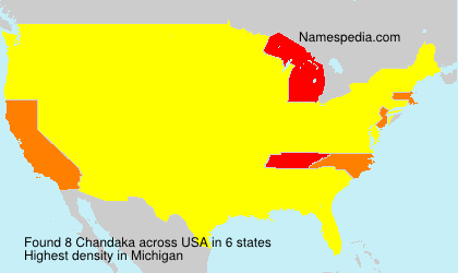 Surname Chandaka in USA Surname Chandaka in USA