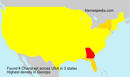 Surname Chandrajit in USA Surname Chandrajit in USA