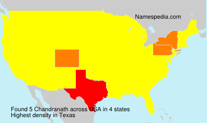 Surname Chandranath in USA Surname Chandranath in USA