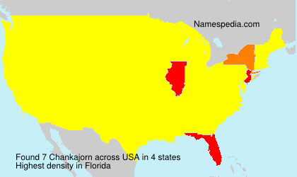 Surname Chankajorn in USA Surname Chankajorn in USA