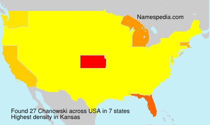 Surname Chanowski in USA Surname Chanowski in USA