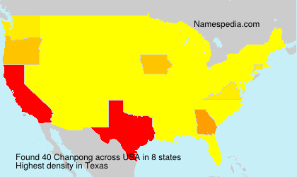 Surname Chanpong in USA Surname Chanpong in USA