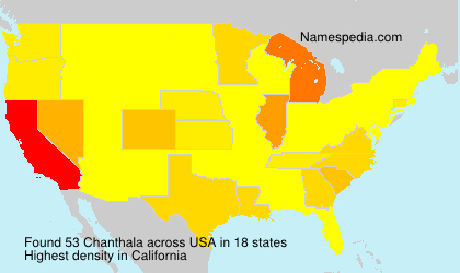 Surname Chanthala in USA Surname Chanthala in USA