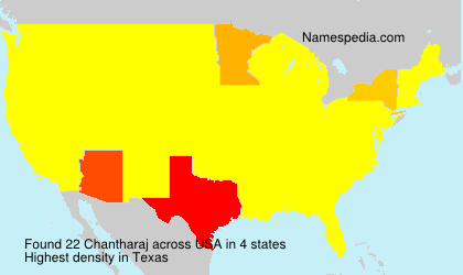Surname Chantharaj in USA Surname Chantharaj in USA