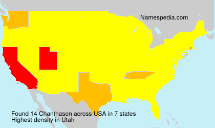 Surname Chanthasen in USA Surname Chanthasen in USA