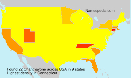 Surname Chanthavone in USA Surname Chanthavone in USA