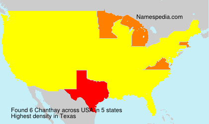Surname Chanthay in USA Surname Chanthay in USA