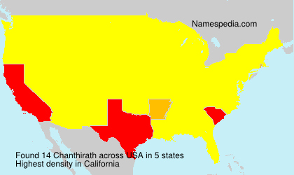 Surname Chanthirath in USA Surname Chanthirath in USA
