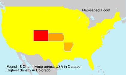 Surname Chanthivong in USA Surname Chanthivong in USA