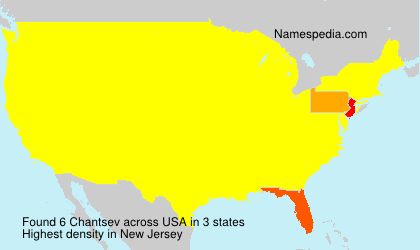 Surname Chantsev in USA Surname Chantsev in USA
