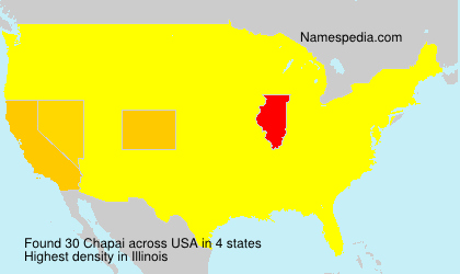 Surname Chapai in USA Surname Chapai in USA
