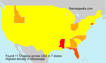 Surname Chapius in USA Surname Chapius in USA