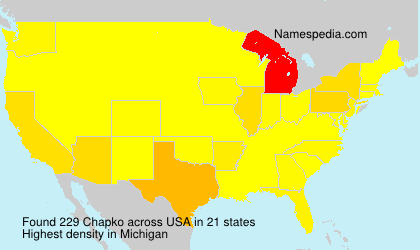 Surname Chapko in USA Surname Chapko in USA
