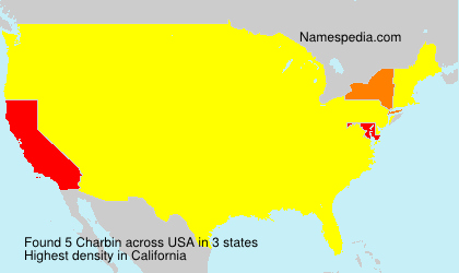 Surname Charbin in USA Surname Charbin in USA