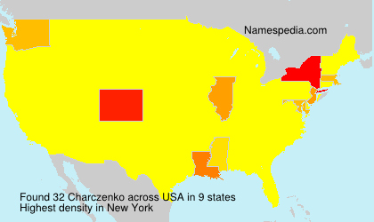 Surname Charczenko in USA Surname Charczenko in USA