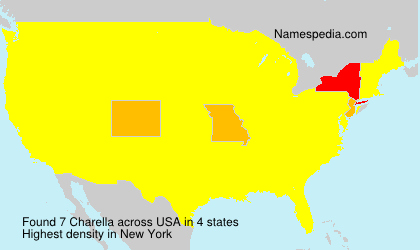Surname Charella in USA Surname Charella in USA