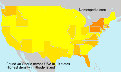Surname Charie in USA Surname Charie in USA