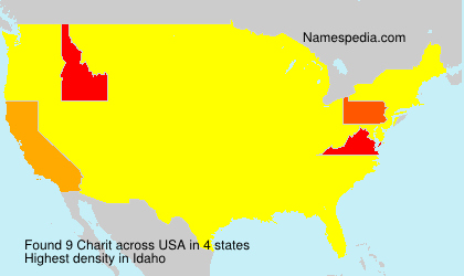 Surname Charit in USA Surname Charit in USA