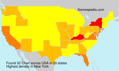 Surname Charl in USA Surname Charl in USA
