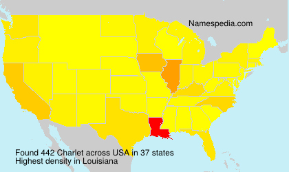 Surname Charlet in USA Surname Charlet in USA
