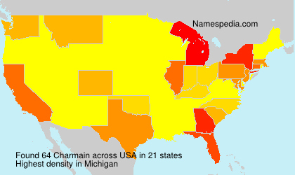 Surname Charmain in USA Surname Charmain in USA