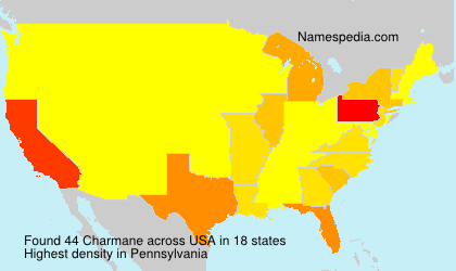 Surname Charmane in USA Surname Charmane in USA