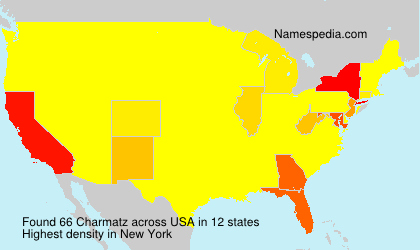 Surname Charmatz in USA Surname Charmatz in USA