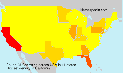 Surname Charming in USA Surname Charming in USA