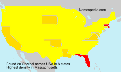 Surname Charnel in USA Surname Charnel in USA