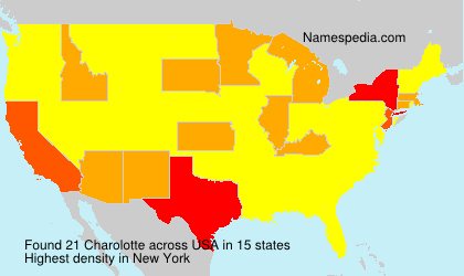 Surname Charolotte in USA Surname Charolotte in USA