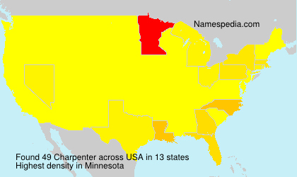 Surname Charpenter in USA Surname Charpenter in USA